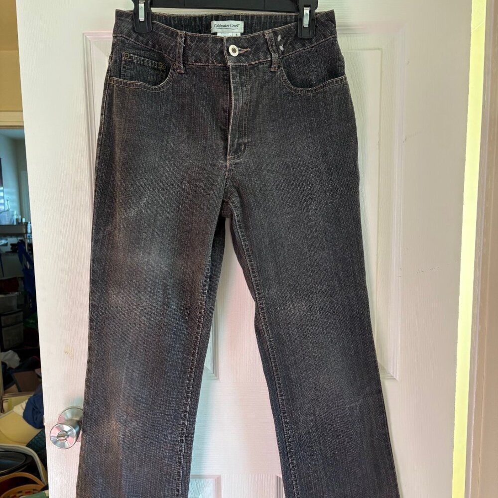 New Women's Coldwater Creek Charcoal Jean